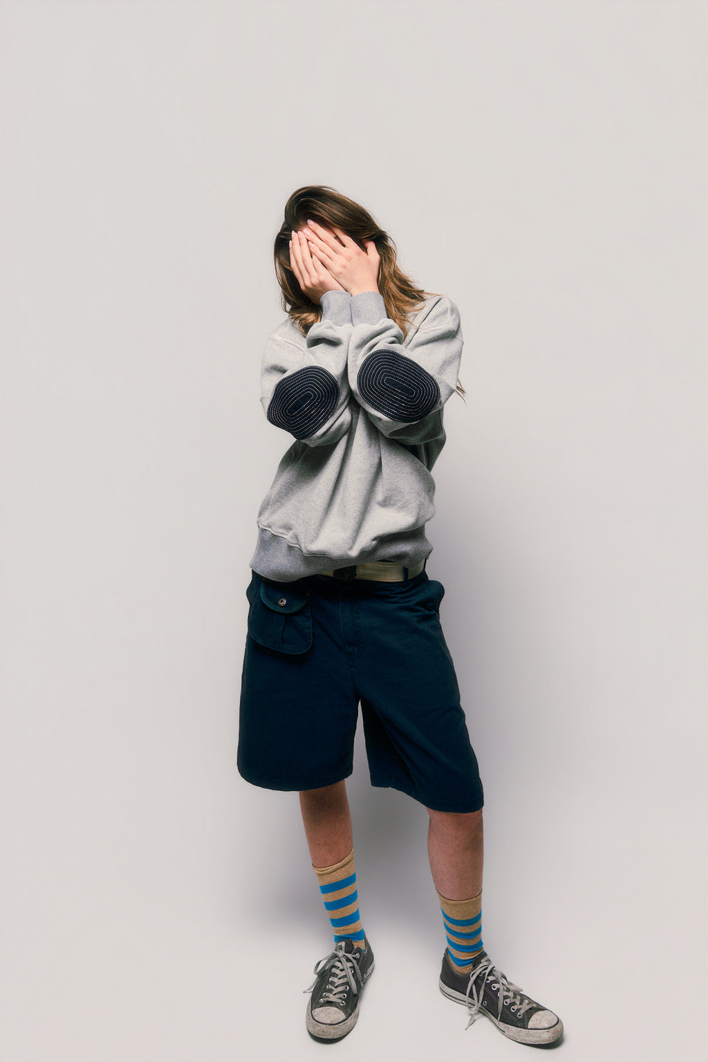 Padded Crewneck