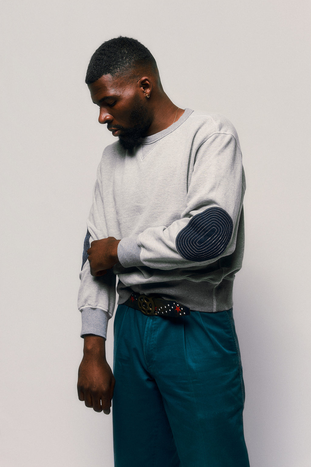 Padded Crewneck
