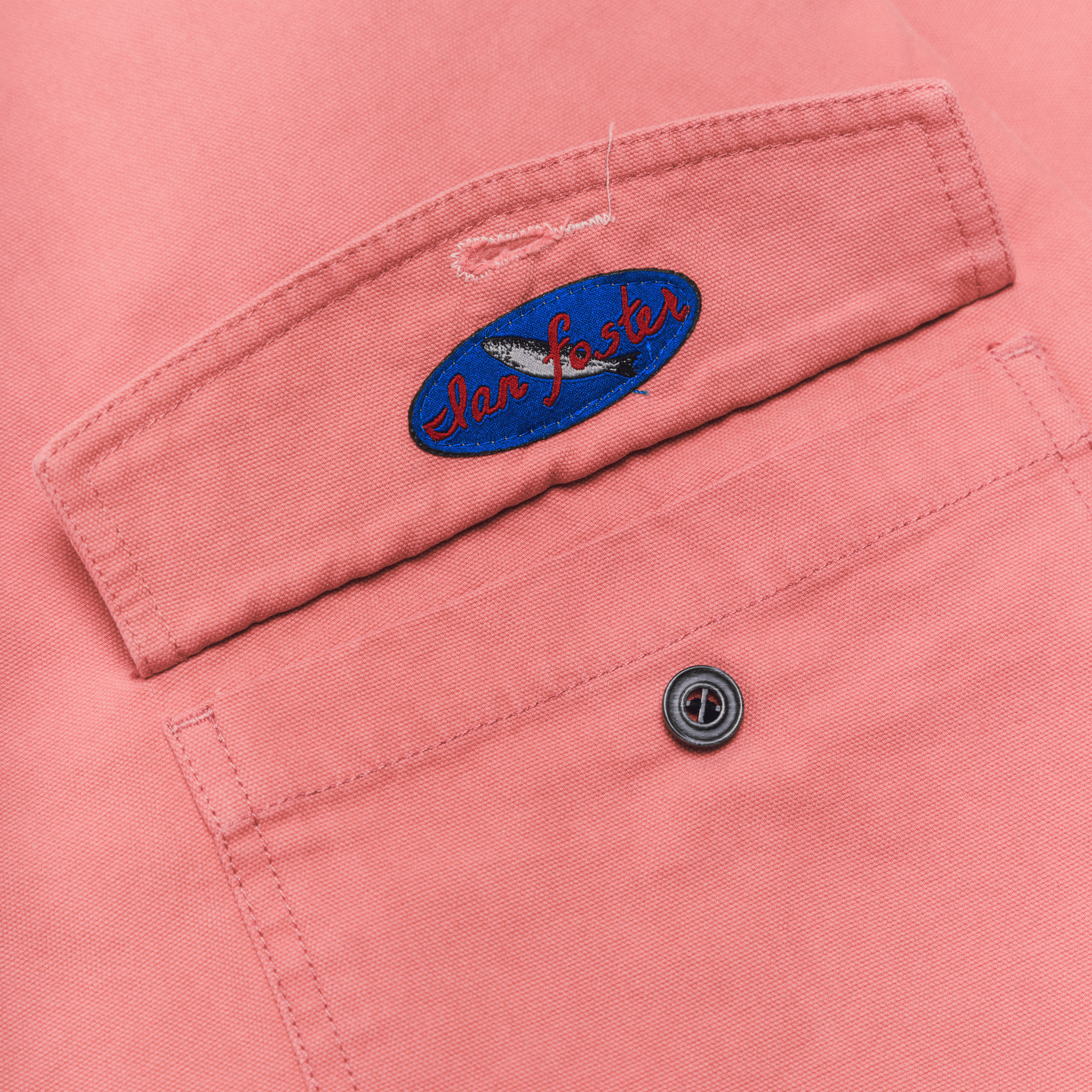 Fisherman's Jacket Salmon/Cream