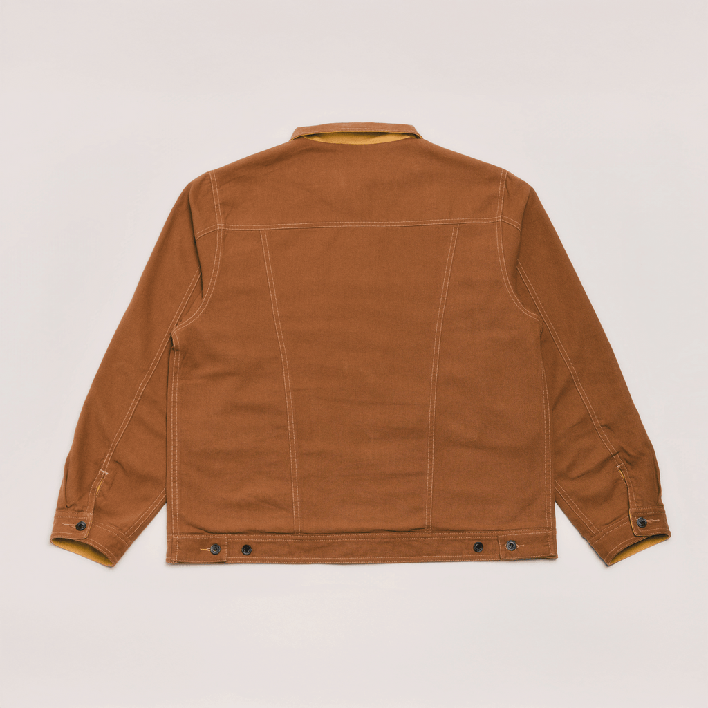 Fisherman's Jacket Yellow/Brown