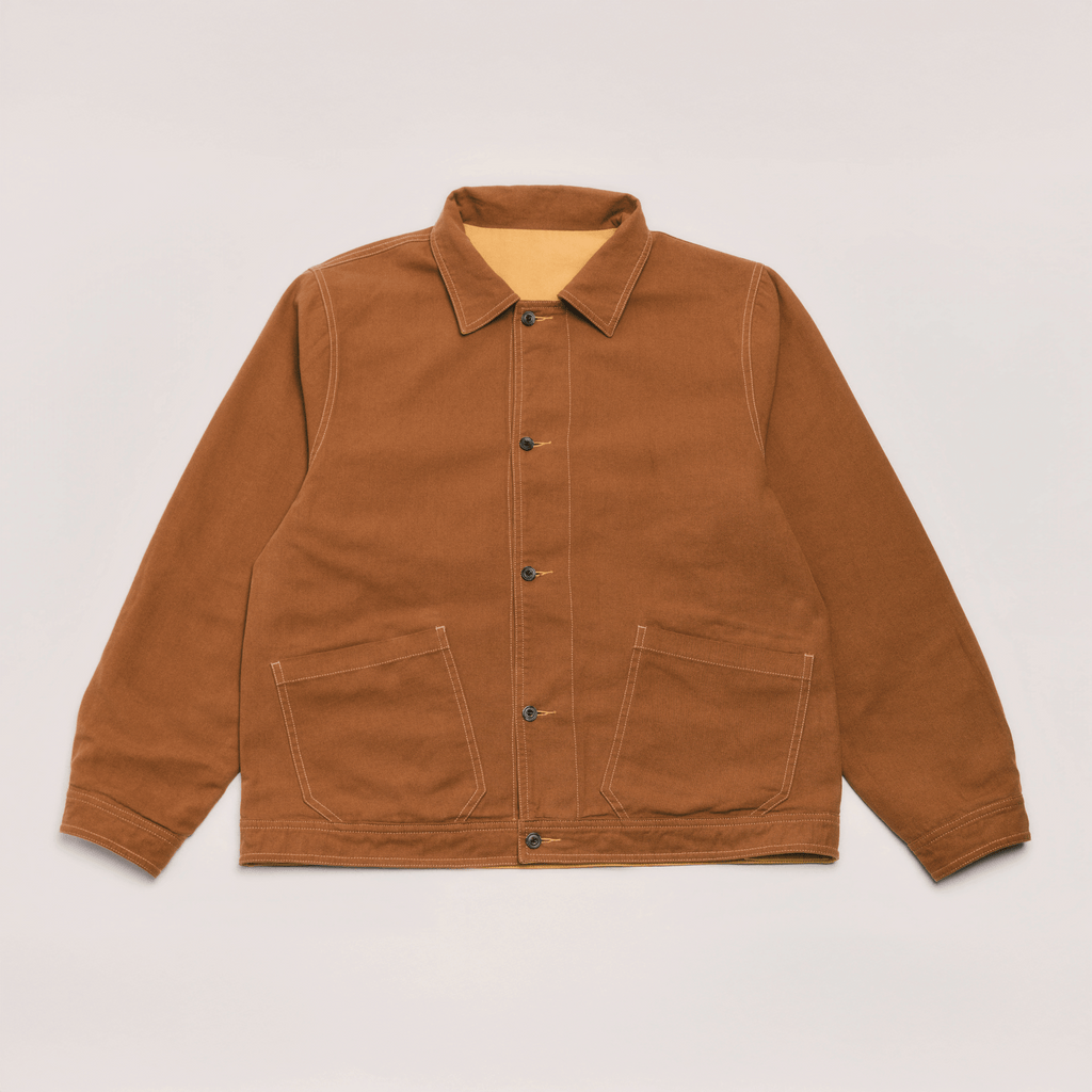 Fisherman's Jacket Yellow/Brown