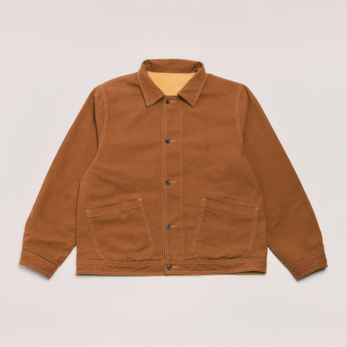 Fisherman's Jacket Yellow/Brown