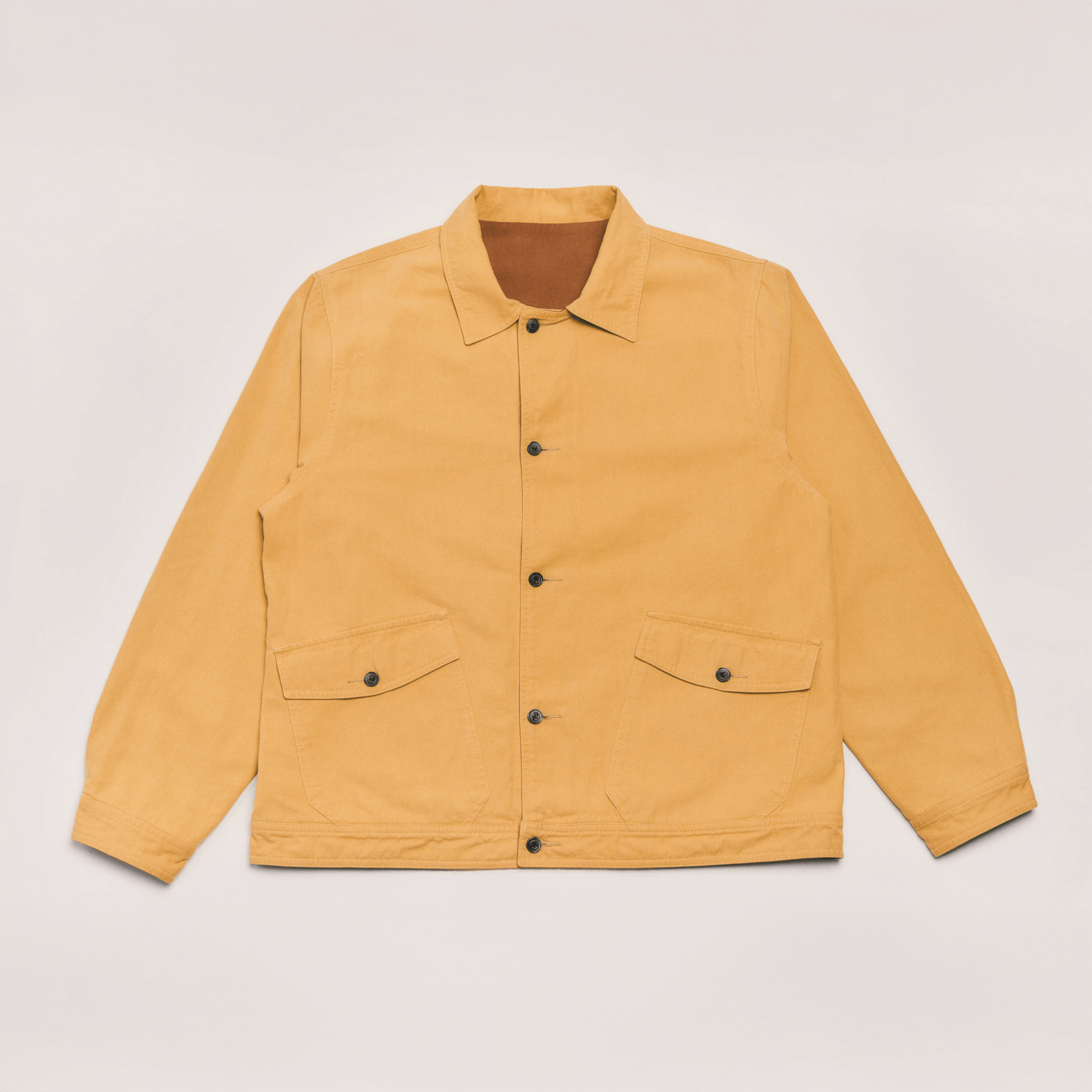 Fisherman's Jacket Yellow/Brown