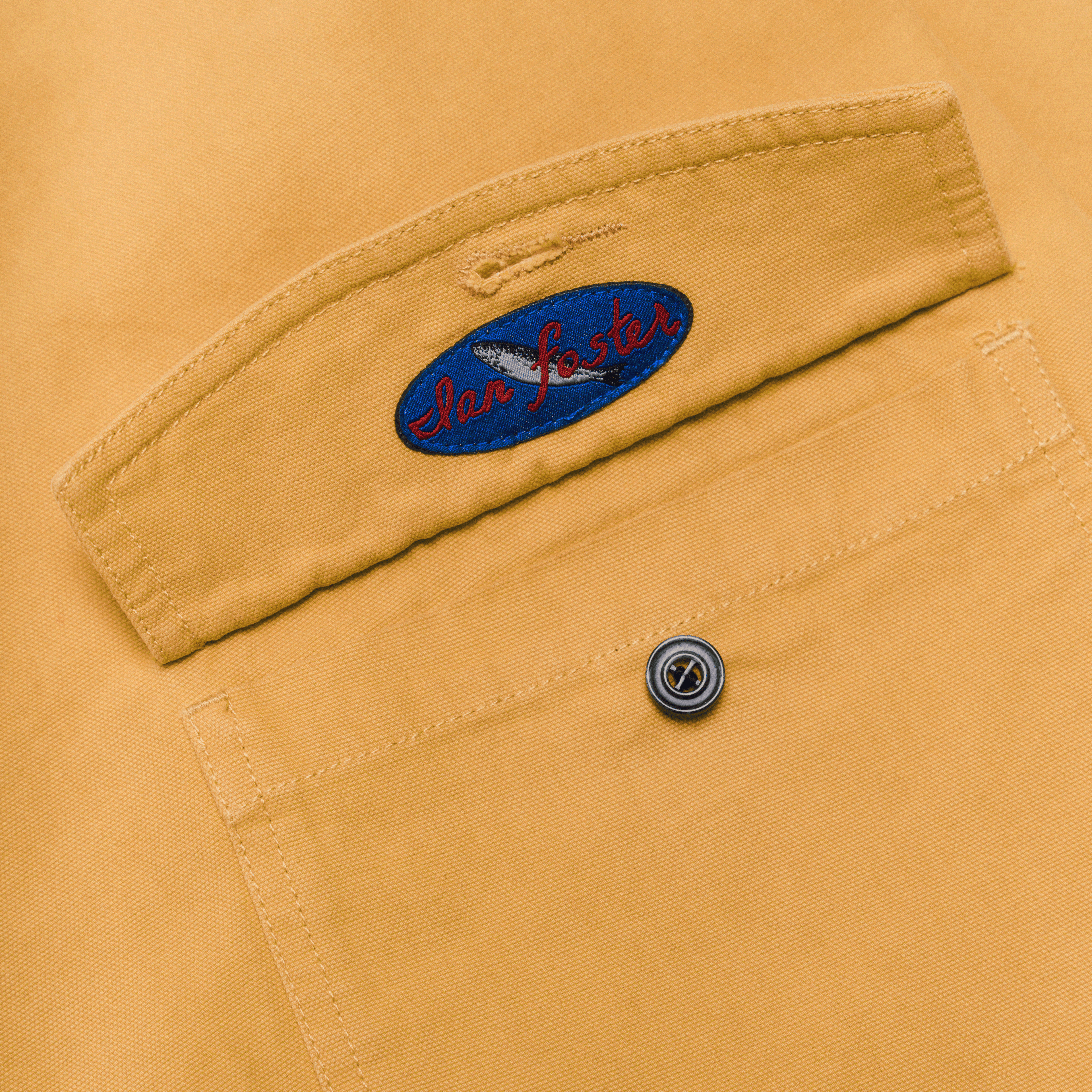 Fisherman's Jacket Yellow/Brown